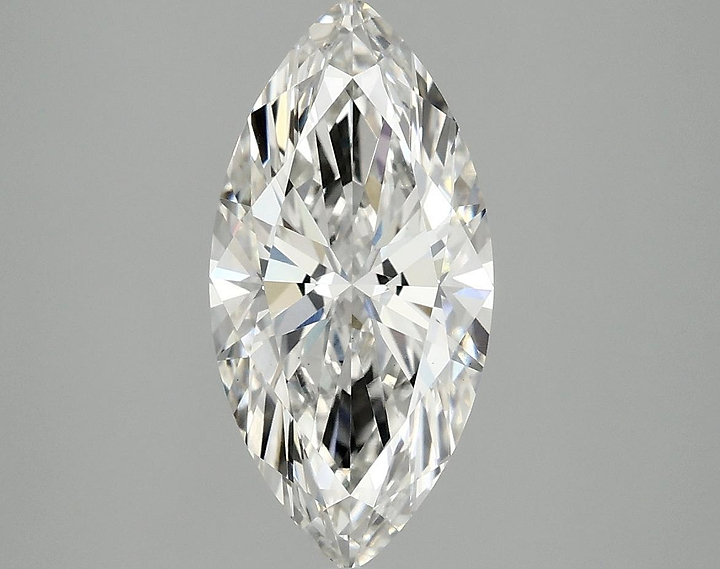 2.35 Carat Marquise Shaped Ideal Cut VS1 IGI Certified Lab Grown Diamond