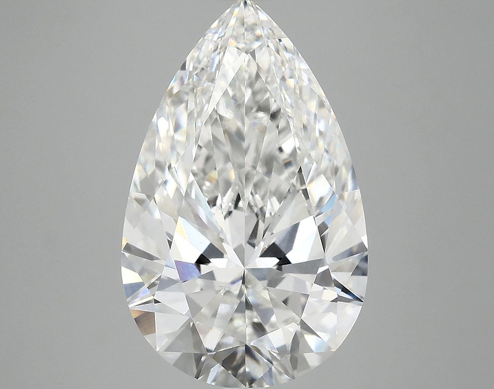 6.96 Carat Pear Shaped Ideal Cut VS1 IGI Certified Lab Grown Diamond