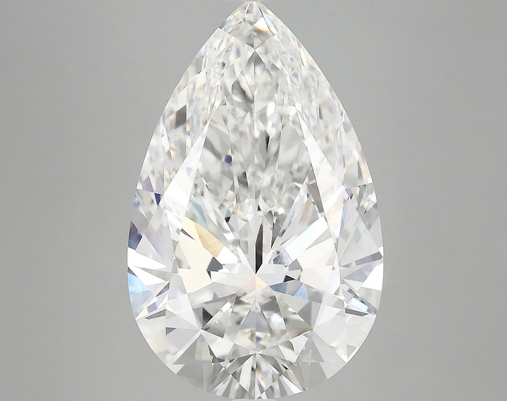 7.15 Carat Pear Shaped Ideal Cut VVS2 IGI Certified Lab Grown Diamond