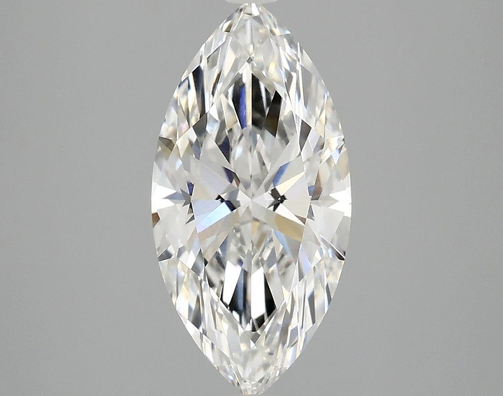 2.52 Carat Marquise Shaped Ideal Cut VVS2 IGI Certified Lab Grown Diamond