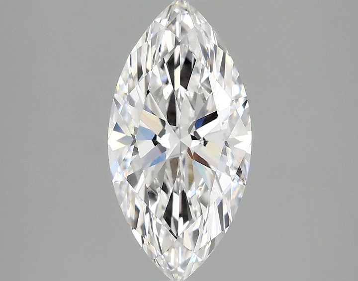 1.4 Carat Marquise Shaped Ideal Cut VVS2 IGI Certified Lab Grown Diamond