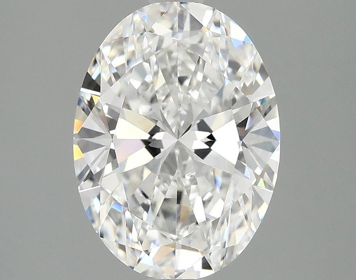 2.5 Carat Oval Shaped Excellent Cut VVS2 IGI Certified Lab Grown Diamond
