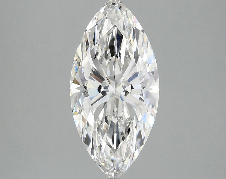 1.9 Carat Marquise Shaped Excellent Cut VVS2 IGI Certified Lab Grown Diamond