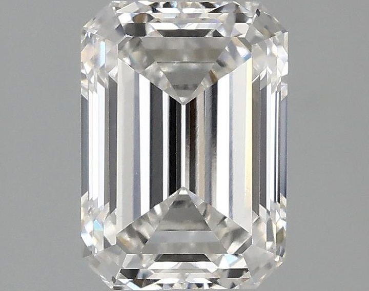 2.02 Carat Emerald Shaped Ideal Cut VVS2 IGI Certified Lab Grown Diamond