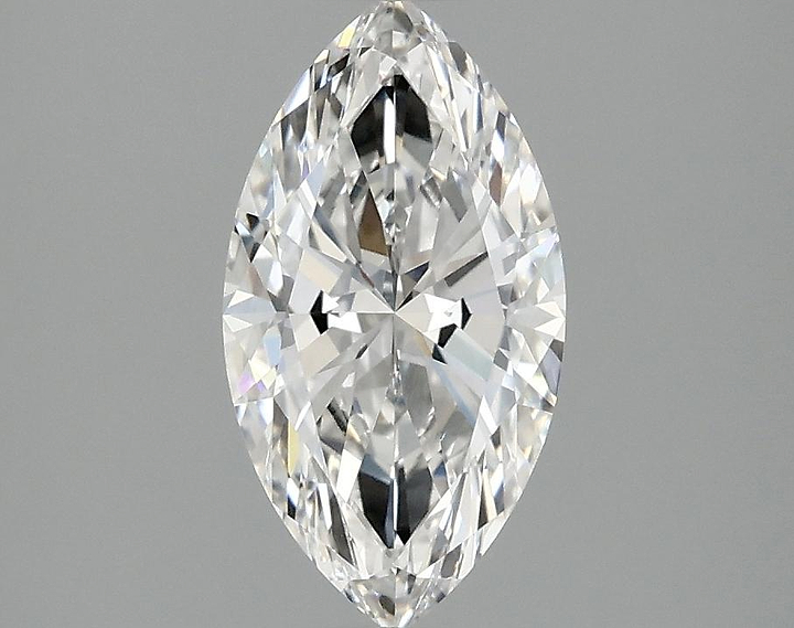 1.28 Carat Marquise Shaped Excellent Cut VVS2 IGI Certified Lab Grown Diamond