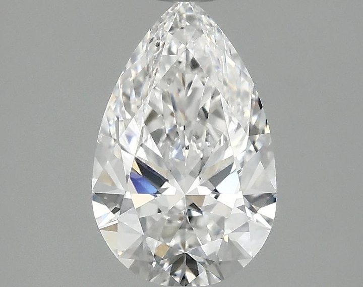 1.43 Carat Pear Shaped Ideal Cut VVS2 IGI Certified Lab Grown Diamond