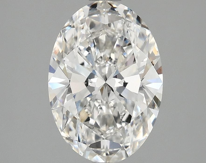 2.03 Carat Oval Shaped Ideal Cut VVS2 IGI Certified Lab Grown Diamond