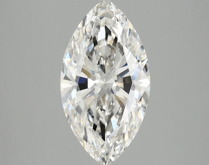2.58 Carat Marquise Shaped Excellent Cut VS1 IGI Certified Lab Grown Diamond