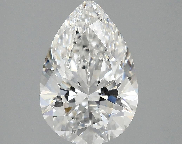2.08 Carat Pear Shaped Excellent Cut VS1 IGI Certified Lab Grown Diamond