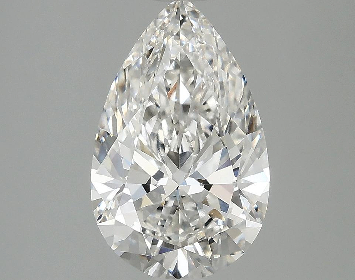 2.08 Carat Pear Shaped Ideal Cut VS1 IGI Certified Lab Grown Diamond