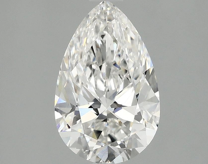 1.53 Carat Pear Shaped Ideal Cut VS1 IGI Certified Lab Grown Diamond