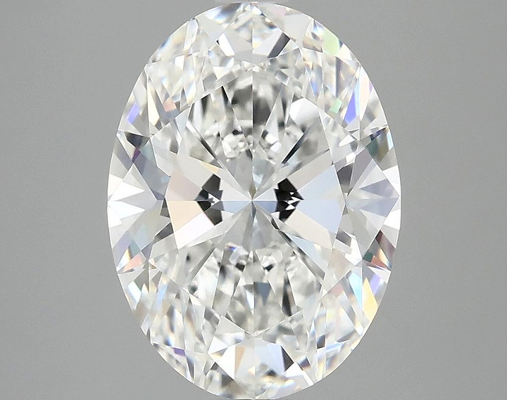 3.5 Carat Oval Shaped Excellent Cut VVS2 IGI Certified Lab Grown Diamond