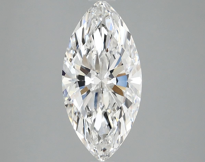 2.42 Carat Marquise Shaped Ideal Cut VS1 IGI Certified Lab Grown Diamond