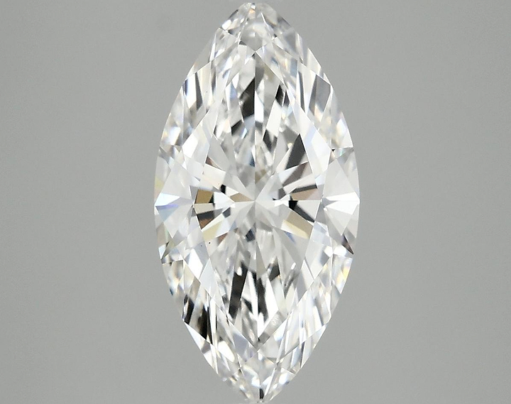 2.4 Carat Marquise Shaped Ideal Cut VS1 IGI Certified Lab Grown Diamond