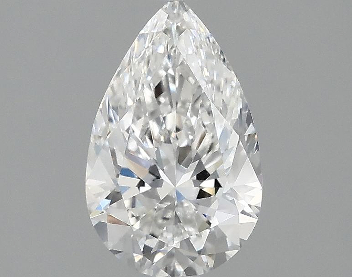 1.08 Carat Pear Shaped Ideal Cut VVS2 IGI Certified Lab Grown Diamond