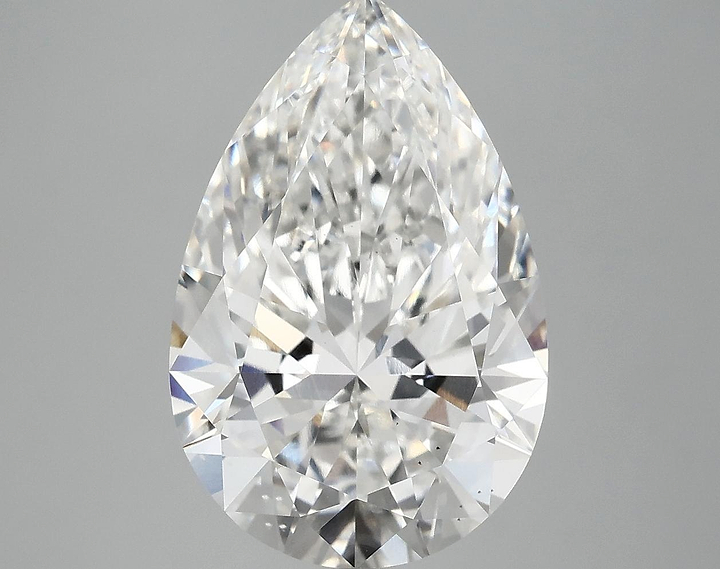 5.07 Carat Pear Shaped Excellent Cut VS2 IGI Certified Lab Grown Diamond