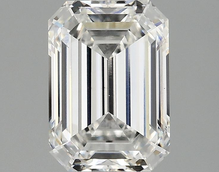 2.08 Carat Emerald Shaped Ideal Cut VS1 IGI Certified Lab Grown Diamond
