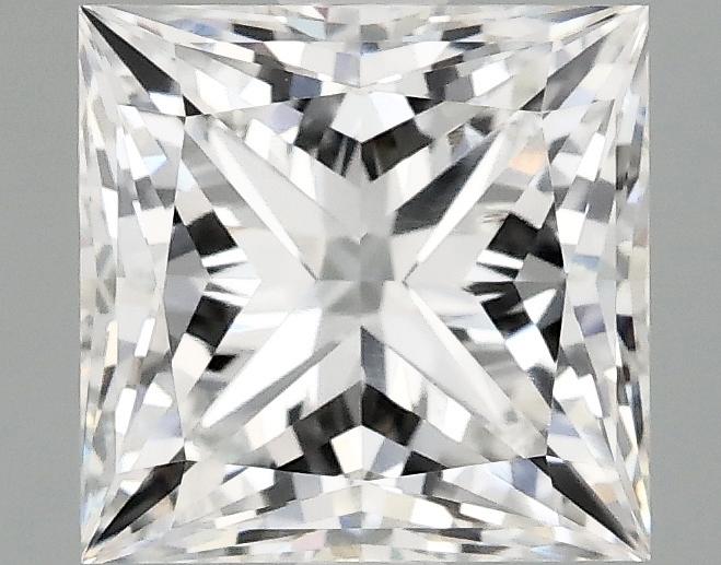 2.08 Carat Princess Shaped Ideal Cut VVS2 IGI Certified Lab Grown Diamond