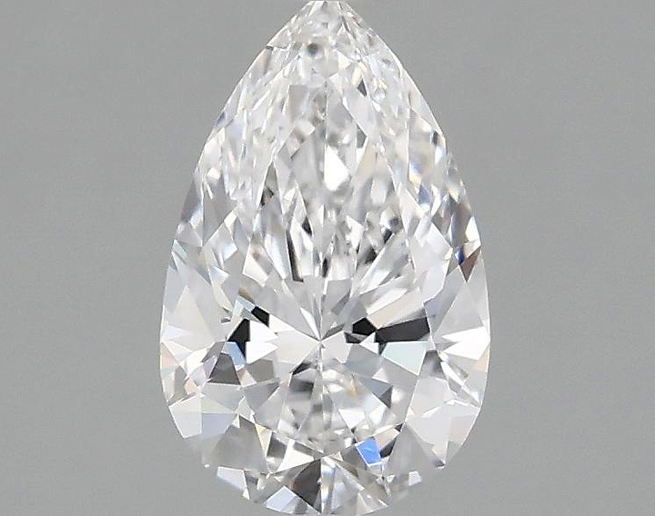1.07 Carat Pear Shaped Ideal Cut VVS2 IGI Certified Lab Grown Diamond