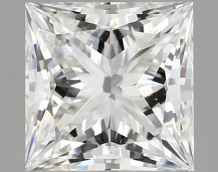 1.79 Carat Princess Shaped Ideal Cut VVS2 IGI Certified Lab Grown Diamond