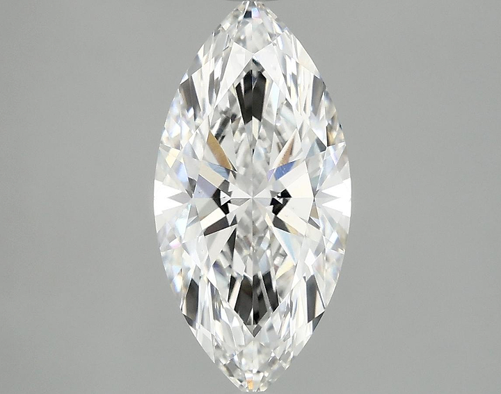2.32 Carat Marquise Shaped Excellent Cut VS1 IGI Certified Lab Grown Diamond