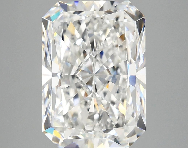 4.97 Carat Radiant Shaped Ideal Cut VVS2 IGI Certified Lab Grown Diamond