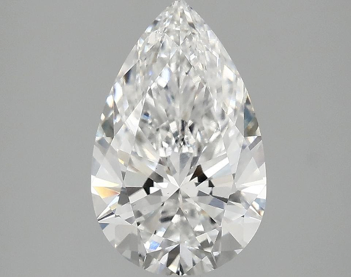 2.05 Carat Pear Shaped Ideal Cut VS1 IGI Certified Lab Grown Diamond
