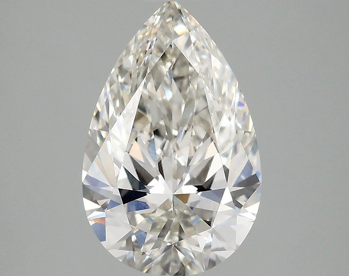 2.51 Carat Pear Shaped Ideal Cut VVS2 IGI Certified Lab Grown Diamond