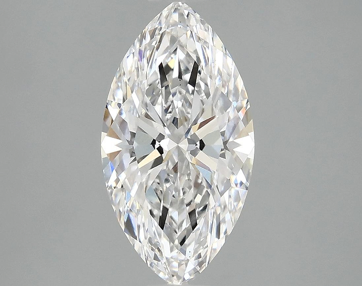 2.04 Carat Marquise Shaped Excellent Cut VS1 IGI Certified Lab Grown Diamond