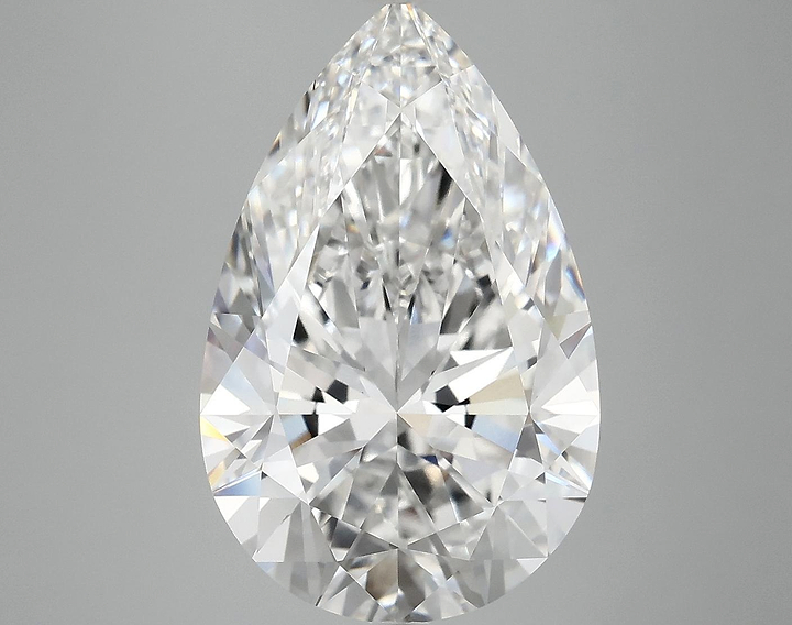 6.7 Carat Pear Shaped Ideal Cut VVS2 IGI Certified Lab Grown Diamond