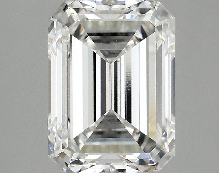 2.51 Carat Emerald Shaped Excellent Cut VS1 IGI Certified Lab Grown Diamond