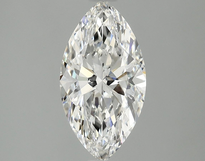 1.54 Carat Marquise Shaped Excellent Cut VVS2 IGI Certified Lab Grown Diamond