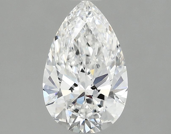 1.08 Carat Pear Shaped Ideal Cut VVS2 IGI Certified Lab Grown Diamond