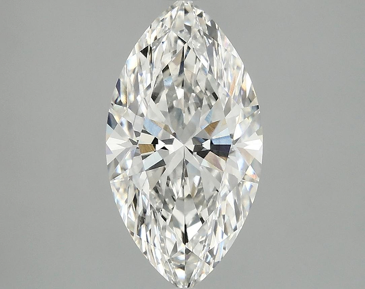 2.5 Carat Marquise Shaped Excellent Cut VS1 IGI Certified Lab Grown Diamond
