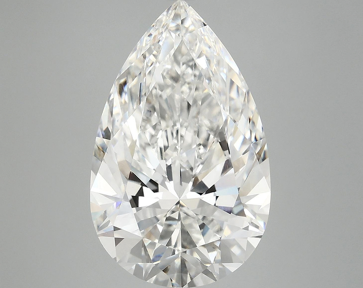 7.17 Carat Pear Shaped Ideal Cut VVS2 IGI Certified Lab Grown Diamond