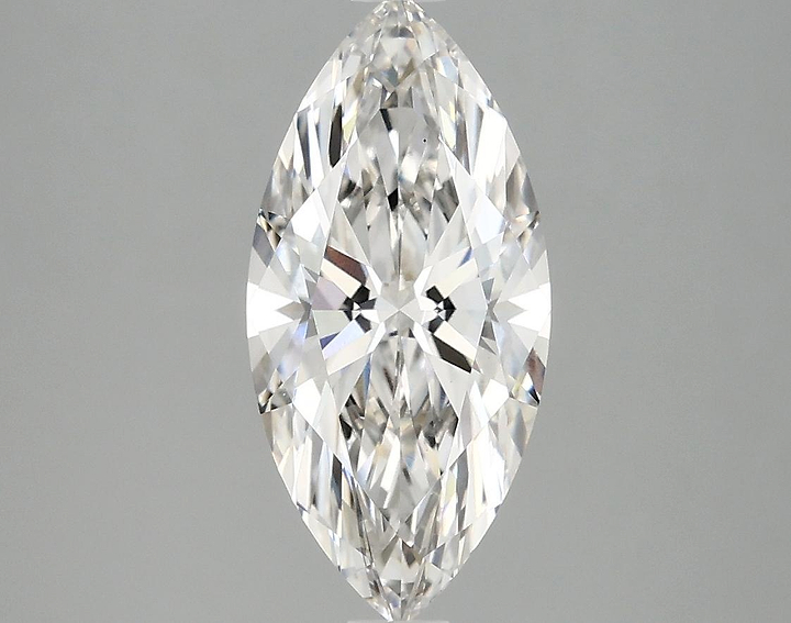 2.06 Carat Marquise Shaped Excellent Cut VS1 IGI Certified Lab Grown Diamond