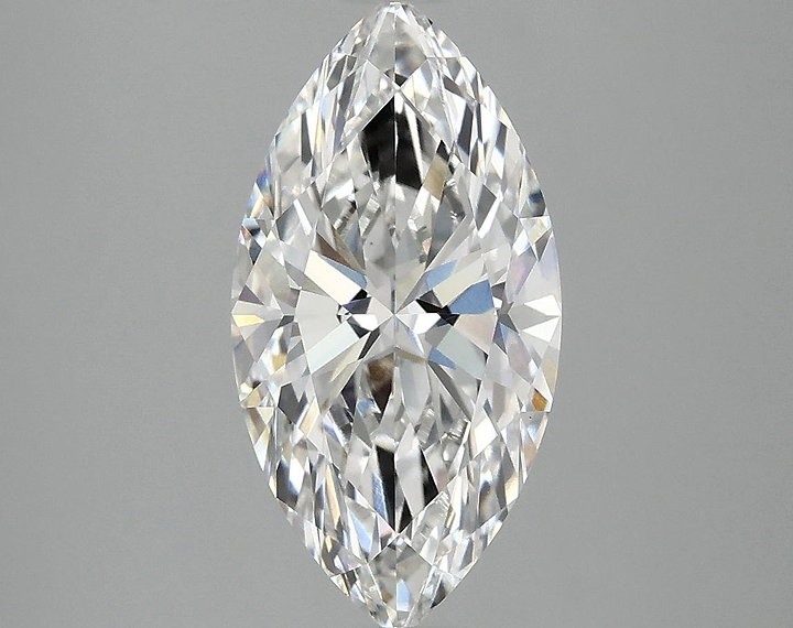 2.5 Carat Marquise Shaped Ideal Cut VVS2 IGI Certified Lab Grown Diamond