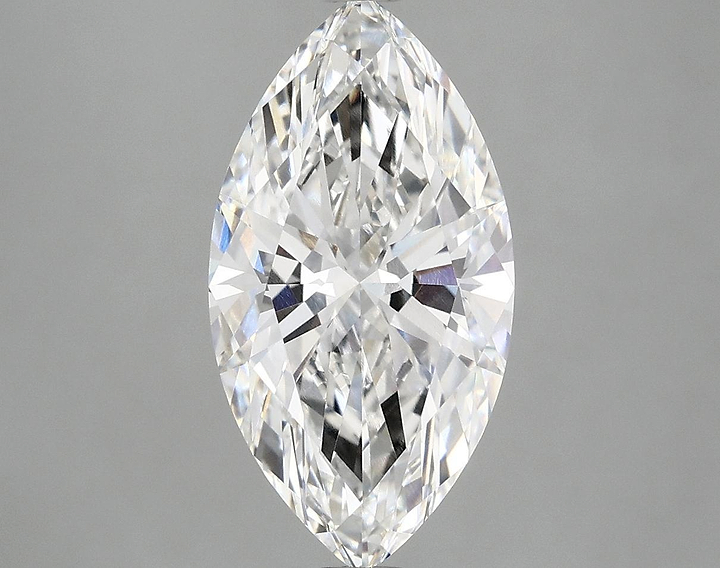 3.04 Carat Marquise Shaped Excellent Cut VS1 IGI Certified Lab Grown Diamond