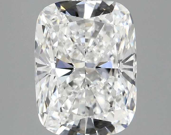 3.08 Carat Cushion Shaped Excellent Cut VVS2 IGI Certified Lab Grown Diamond
