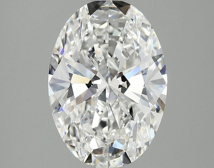 2.52 Carat Oval Shaped Ideal Cut VVS2 IGI Certified Lab Grown Diamond