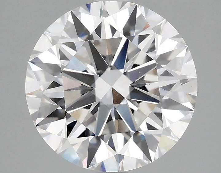 3.09 Carat Round Shaped Ideal Cut VS1 IGI Certified Lab Grown Diamond