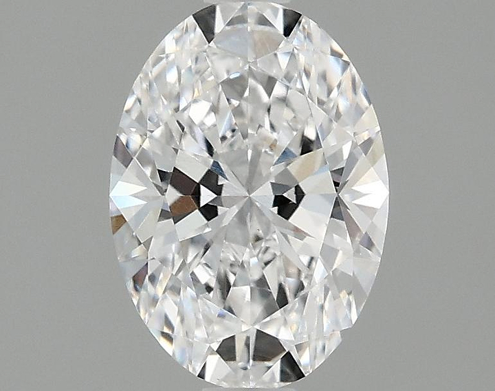 1.54 Carat Oval Shaped Ideal Cut VVS2 IGI Certified Lab Grown Diamond