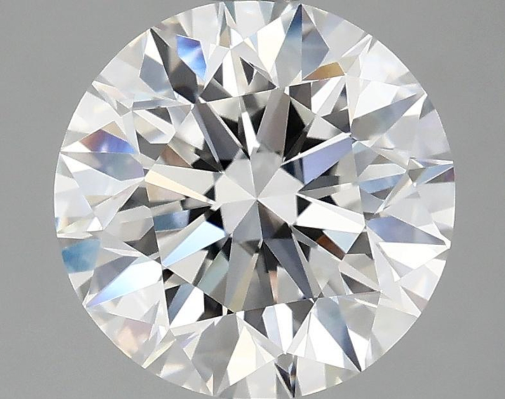 3.05 Carat Round Shaped Excellent Cut VVS2 IGI Certified Lab Grown Diamond