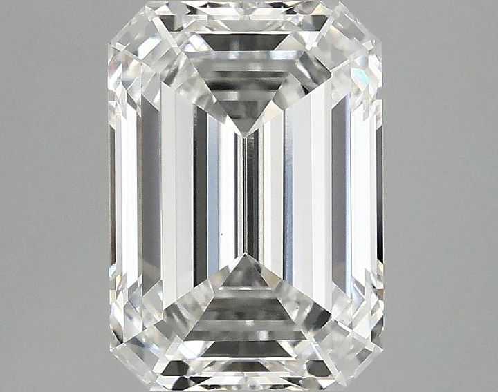 3.02 Carat Emerald Shaped Ideal Cut VS1 IGI Certified Lab Grown Diamond