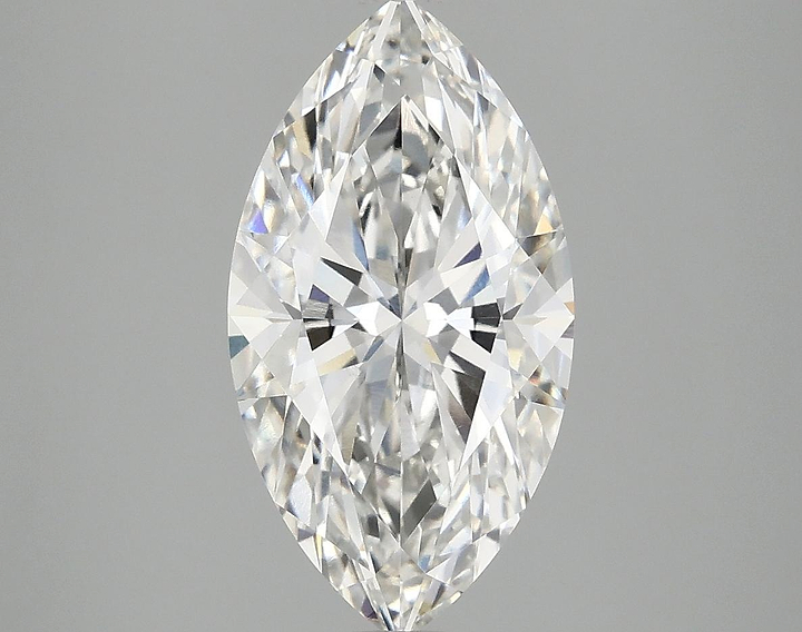 3.06 Carat Marquise Shaped Excellent Cut VVS2 IGI Certified Lab Grown Diamond
