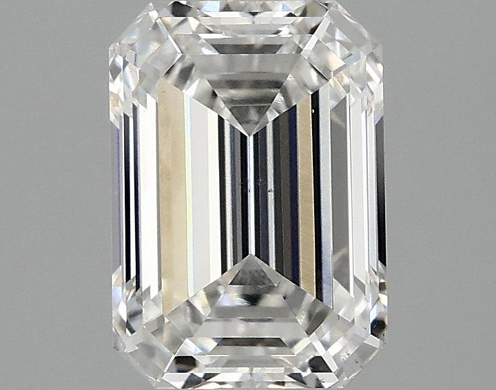 2.03 Carat Emerald Shaped Ideal Cut VS2 IGI Certified Lab Grown Diamond