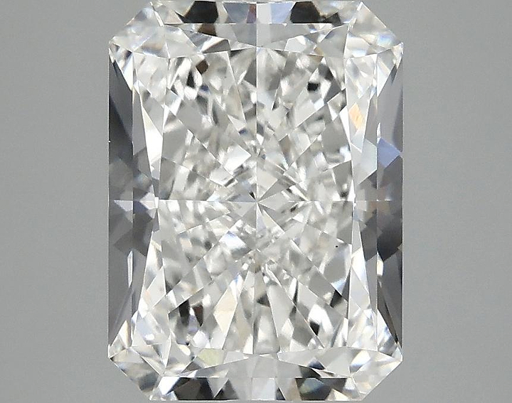 3.08 Carat Radiant Shaped Excellent Cut VS1 IGI Certified Lab Grown Diamond