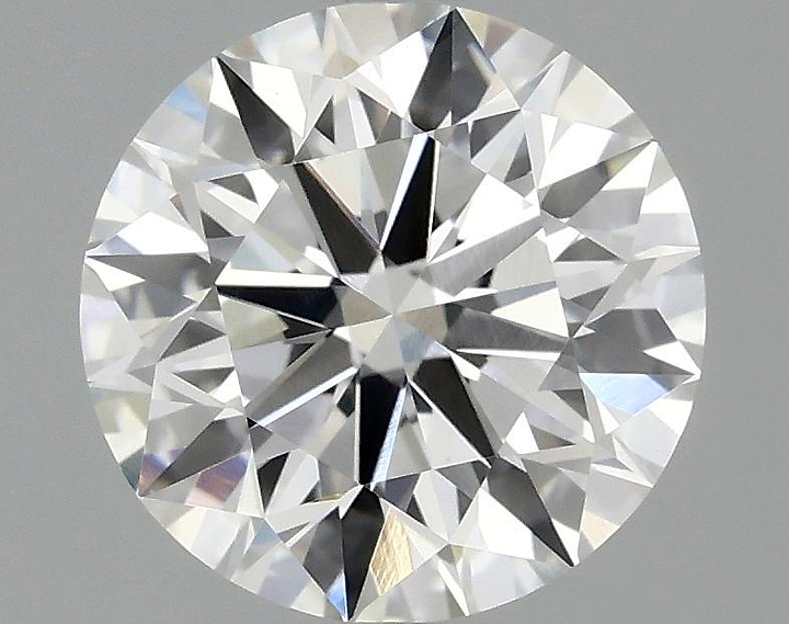 1.58 Carat Round Shaped Ideal Cut VVS2 IGI Certified Lab Grown Diamond