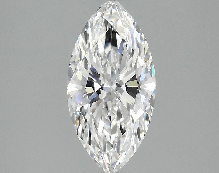 1.55 Carat Marquise Shaped Ideal Cut VVS2 IGI Certified Lab Grown Diamond