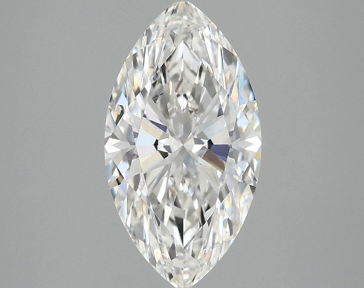 2.58 Carat Marquise Shaped Excellent Cut VVS2 IGI Certified Lab Grown Diamond